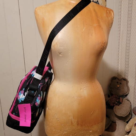 Betsy Johnson Unicorn Lunch cross body bag tote cold hot food storage TBJ-0224 - Picture 5 of 16